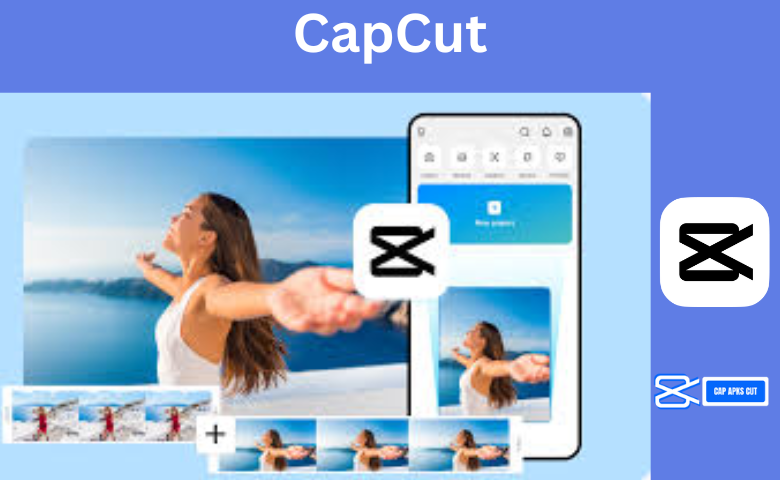 capcut ios banner with logo